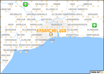 map of Ensanche Lugo