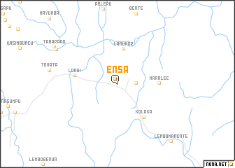 map of Ensa