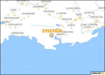 map of Ensenada