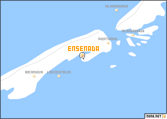 map of Ensenada