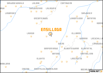 map of Ensillada