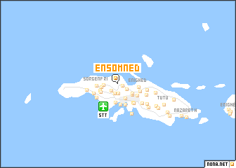 map of Ensomned