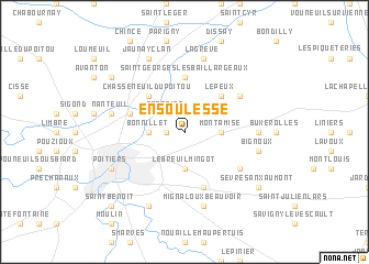 map of Ensoulesse