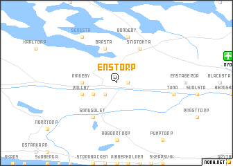 map of Enstorp