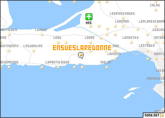 map of Ensuès-la-Redonne