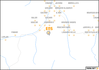 map of Ens