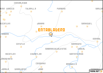 map of Entabladero