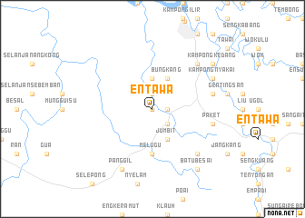 map of Entawa