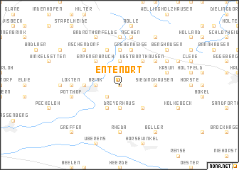 map of Entenort
