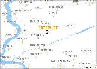 map of Enterline