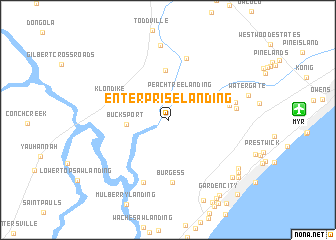 map of Enterprise Landing