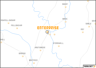 map of Enterprise