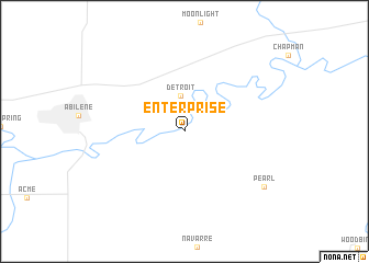 map of Enterprise