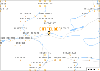 map of Entfelden