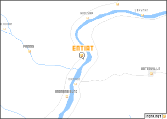 map of Entiat