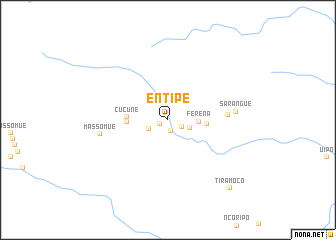 map of Entipe