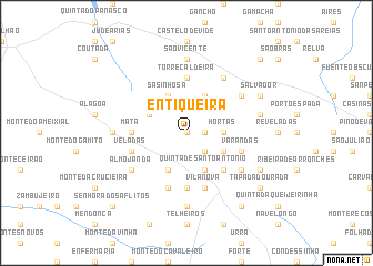 map of Entiqueira