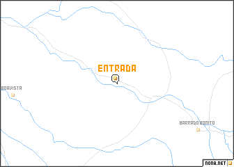 map of Entrada