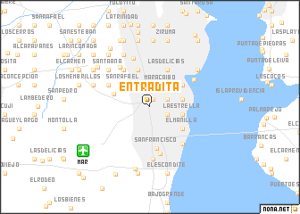 map of Entradita