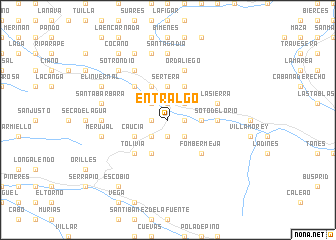 map of Entralgo