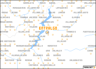 map of Entralgo