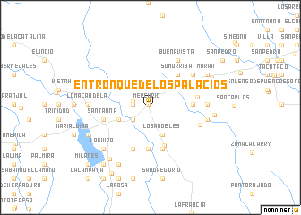 map of Entronque de los Palacios