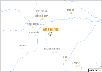 map of Entsiami