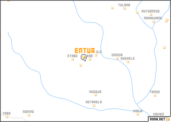 map of Entua