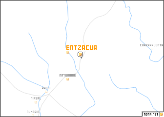 map of Entzacua