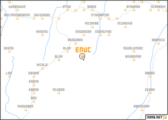 map of Enuc