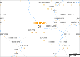 map of Enuensuso