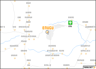 map of Enugu