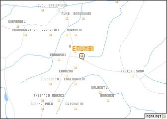 map of eNumbi