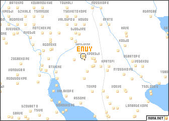 map of Enuy