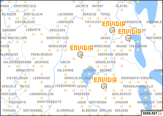 map of Envidia