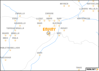 map of Enviny