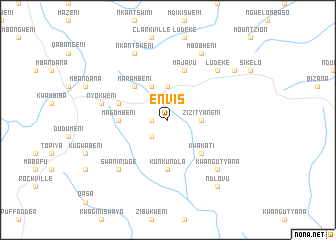 map of Envis