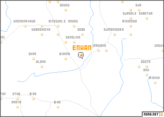 map of Enwan