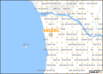 map of Enxomil