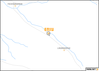 map of Enxu