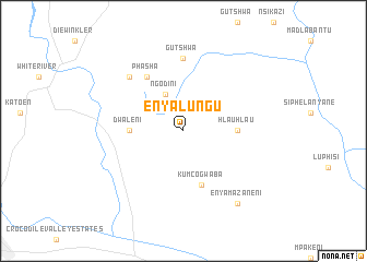 map of eNyalungu