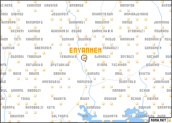 map of Enyanmem