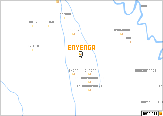 map of Enyenga