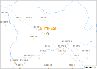 map of Enyiresi