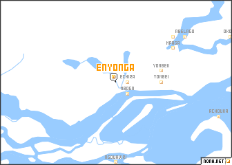map of Enyonga