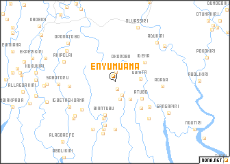 map of Enyumuama