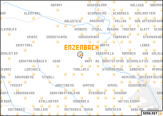 map of Enzenbach