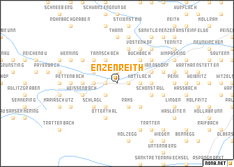 map of Enzenreith