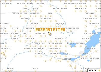 map of Enzenstetten