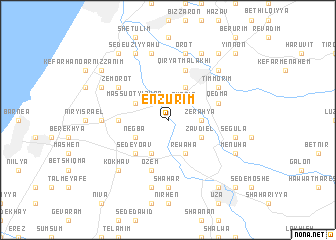 map of ‘En Ẕurim